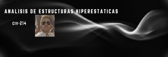 ANALISIS DE ESTRUCTURAS HIPERESTATICAS